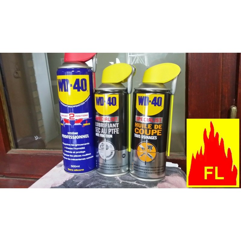 Bombe " SYSTEME PROFESSIONNEL " 500 ML  WD 40